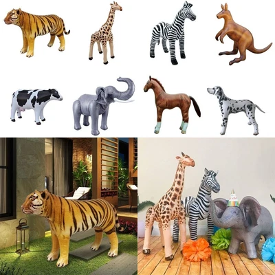 $18.79 • Buy Giraffe Inflatable Balloon Model Wild Woodland Balloons Simulation Animals
