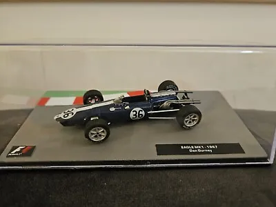1/43 F1 Car Collection Eagle T1G - 1967 Belgian GP Winner - Dan Gurney • $11.19