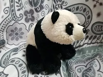 K&M International Wild Republic Panda Bear Plush Stuffed Animal Black White 8  • $12