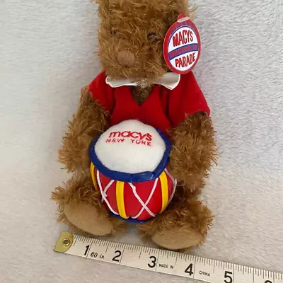 Macy’s Thanksgiving Day 2003 Parade Plush Drummer Bear By GUND Vintage • $10