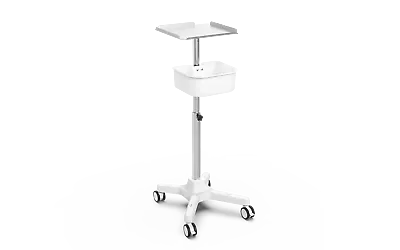 Rolling StandBracketTrolley Cart For CONTEC ECG Machine ECG1200GUS Fedex • $299