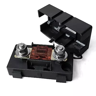 Mini-Anl/Midi Inline Fuse Holder With Cover And Bolt-Down Studs (70A Fuse) • $22.49