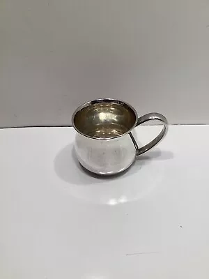 LUNT 102 Gorgeous Sterling Silver Vintage Baby Cup NO MONOGRAM • $125