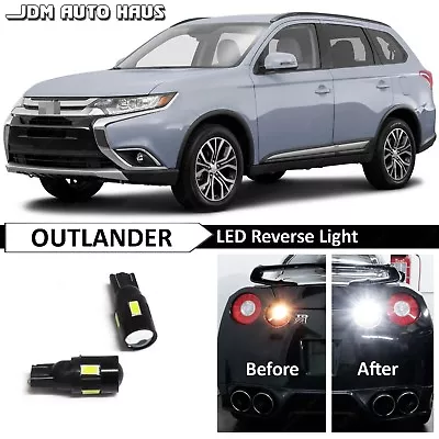 White High Power 921 906 Reverse Backup LED Lights Bulb For Mitsubishi Outlander • $12.89