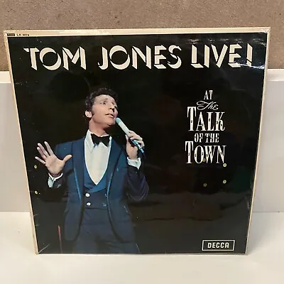 Tom Jones Live At Talk Of The Town - Vinyl Record LP • £4.99