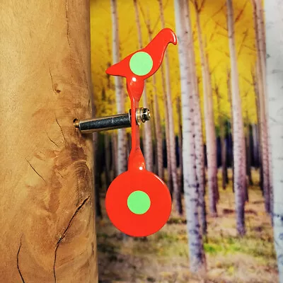 Steel Shooting Slingshot Catapult Training Pistol Portable Resistant Tree Target • $10.25