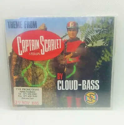 Captain Scarlet And The Mysterons Theme CLOUD-BASS Single CD Promo From 1993 • £12.99