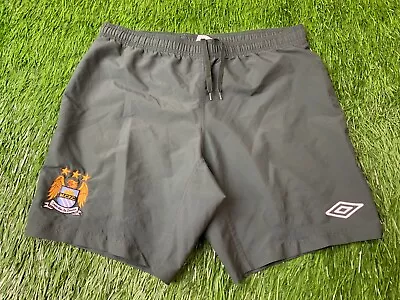 Manchester City 2011/2012 Football Shorts Goalkeeper Gk Umbro Original Size M • $8.49