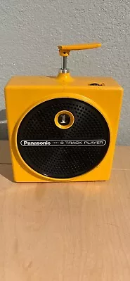 Panasonic RQ-830S  Dynamite TNT Vintage 8 Track Player Yellow • £62.65