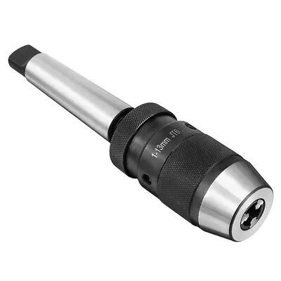 Keyless Drill Chuck MT3 Morse Taper Mount Adjustable 1/32 -1/2  1mm-13mm 3-Jaw • $34.26