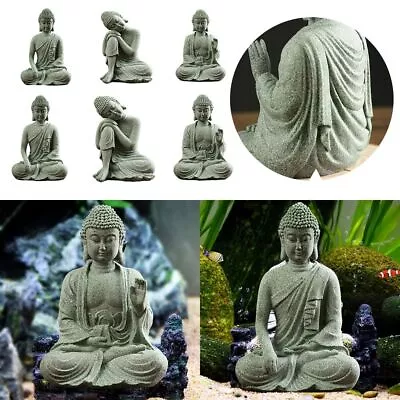 Micro Landscape Buddha Fish Tank Decoration  Fish Tank Accessories • $14.05