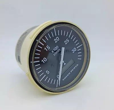 Volvo Penta Instrumental Tachometer Gauge LCD 873573 VDO N 02 070 005 N02070005 • $399