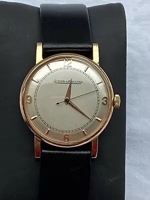 £1650 • Buy Vintage Jaeger Le Coultre 18ct Rose Gold Watch