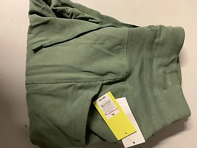 All In Motion Women's Olive Green High-Rise Ribbed Jogger Pants NWT • $20