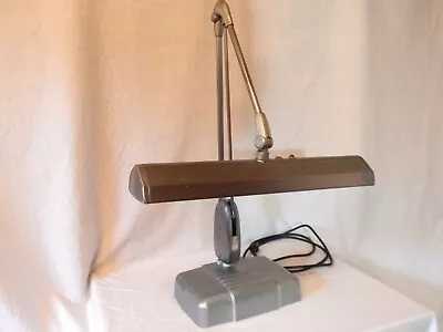 Dazor 2324HB-ST Floating Arm Drafting Lamp - Mid-Century - 19  W - Articulating • $95