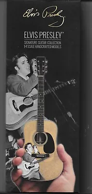 Axe Heaven Elvis Presley '55 Signature Tribute Acoustic Mini Guitar Replica MINT • $33.99