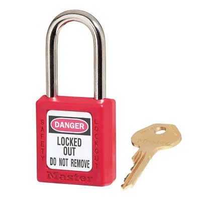 Master Lock 410 Lockout Padlock Red (ML-410-RED) • £22.60