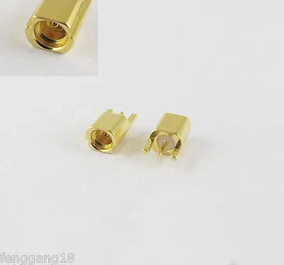 10X MMCX Female Solder PCB P.C Board Receptacle Edge Surface Mount RF Connector • $8.49