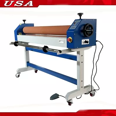 Cold Laminating Machine 63  (1600MM) Electric Manual Laminator With Frame&Caster • $895.50