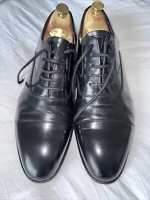 Very Lightly Worn Black Leather Oxford Shoes From Charles Tyrwhitt Size 10 • £35