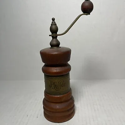 Vintage Zassenhaus Wooden Pepper (pfeffer) Grinder Mill Turn Handle West Germany • $31.50