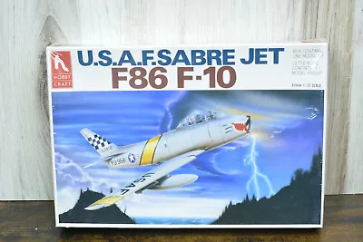 1/72 USAF Sabre Jet F-86 F86 F-10 Hobby Craft Model Kit HC1383 - SEALED!!! FS • $14.95