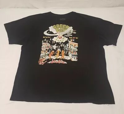 Green Day Dookie T Shirt Mens Size 2XL XXL Black Graphic Tee Band Tee • $9.50