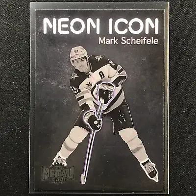 2021-22 Metal Universe NHL MARK SCHEIFELE Neon Icon Base SP #17 • $4.99