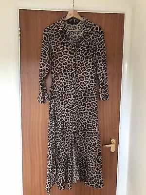 Zara Leopard Print Dress Size M • £8