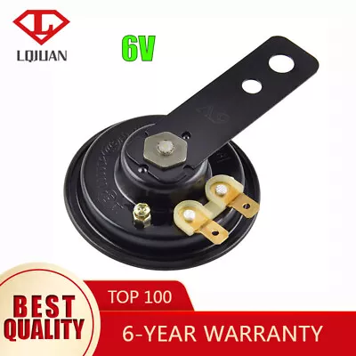 £6.85 • Buy 6V Universal Black Motorcycle Horn Loudspeaker For Honda Kawasaki Yamaha Suzuk