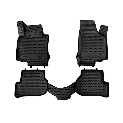 OMAC Floor Mats Liner For VW Golf Mk6 2007-2014 Black TPE All-Weather 4 Pcs • $74.90