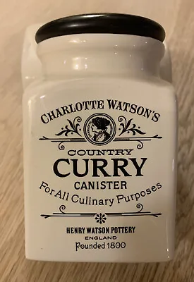 ❌CURRY Charlotte Watson Country Collection Herb/Spice Canister • £10.49