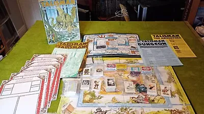 Talisman Board Game 1st Edition + Expansion Adventure And Dungeon • £80