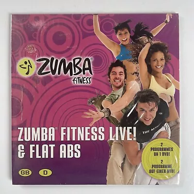 Zumba Fitness Live & Flat Abs (2018) DVD Movie Region 4 Home Exercise Sealed • $36