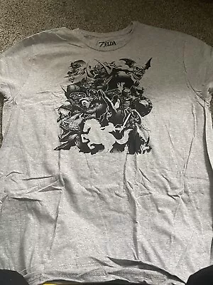 The Legend Of Zelda Collage T Shirt New Official 2018 Nintendo Video Game Rare • £5