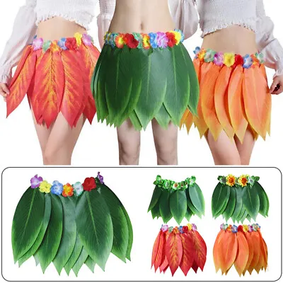 Hawaii Beach Party Fancy Dress Costume Imitation Grass Dance Skirt Kids Adults • $9.67