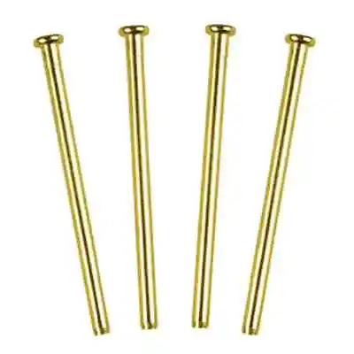 4 Gatehouse 4-inch Hinge Pins - Polished Brass Finish - 0308923 - NEW • $9.59
