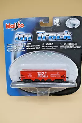 Maisto On Track Orange Minneapolis St Luis  Hopper Diecast Metal Railroad Train • $8.99