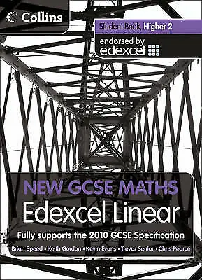 Student Book Higher 2: Edexcel Linear (A) (New GCSE Maths) Paperback Book   T204 • £6.80