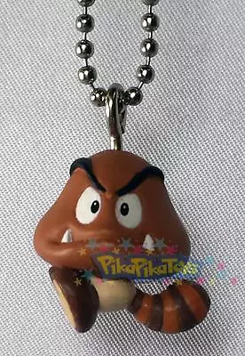 Raccoon Tail Goomba - Super Mario 3D Land Enemy Chara Keychain Figure Mascot • $5.99