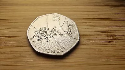 2011 Olympic Basketball 50p Coin - Circulated • £2.25