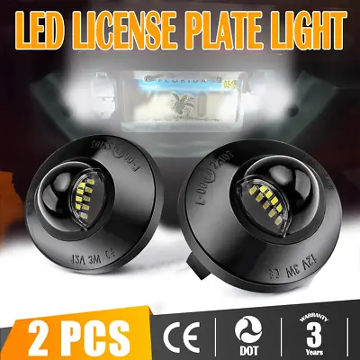 2x LED License Plate Light Tag Lamp Assembly Replacement For Ford F150 F250 F350 • $6.90