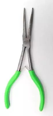 Mac Tools PMLRNNAG Mini Needle Nose Long Green Soft Grip Handle 7  Pliers USA • $21.95