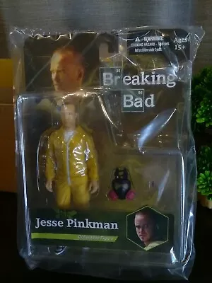 Jesse Pinkman In Yellow Hazmat Suit. 7  Mezco Toys 100% Genuine Action Figure... • $35