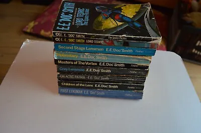 E.E. Doc Smith Complete Set Of Lensman Books + Extra's • £40