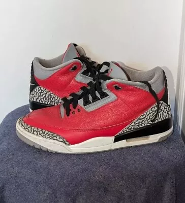 Nike Air Jordan 3 Retro SE Mid Unite Fire Red Size 11.5 CK5692-600 PLEASE READ • $42