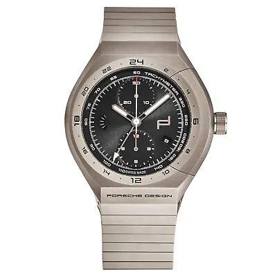 Porsche Men's 'Monobloc Actuator' GMT Chronograph Titanium 6030.6.02.001.02.5 • $3095