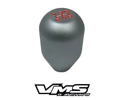 Vms Racing Silver Type-r Cnc Billet Gear Lever Shift Knob For Mitsubishi 5 Speed • $19.95