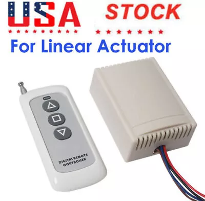 12V 24V Motor Linear Actuator Wireless Remote Controller Forward Reverse Control • $19.68