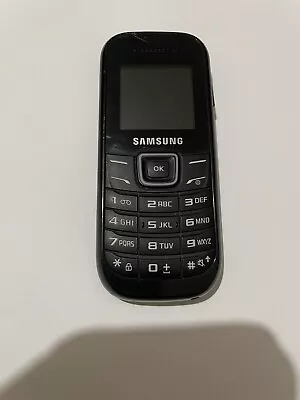 Samsung GT-E1200i - Black (Tesco/O2) Smartphone Good Condition • £10.99